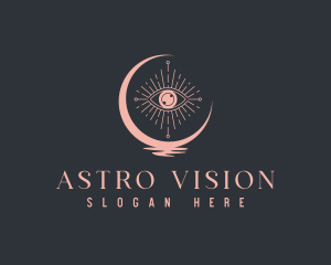 Spiritual Astrology Eye logo design