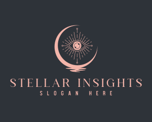 Spiritual Astrology Eye logo design