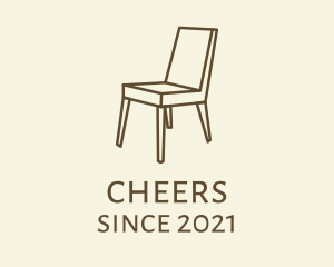 Brown - Brown Chair Furniture logo design