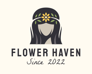 Flower Cosmetics Makeup logo design