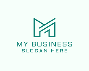 Letter M Finance Business Firm  logo design