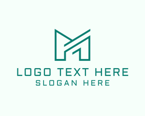 Marketing Agency - Letter M Finance Business Firm logo design