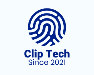 Digital Fingerprint Tech logo design