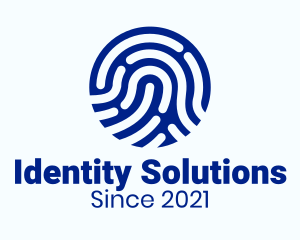 Digital Fingerprint Tech logo design