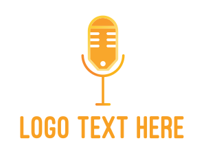 Singer - Price Tag Podcast logo design