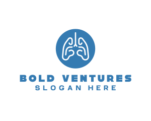 Body Respiratory Lungs logo design