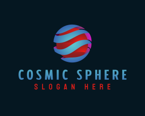  Sphere Globe Firm logo design