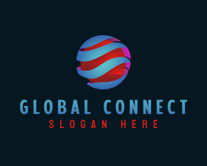  Sphere Globe Firm logo design