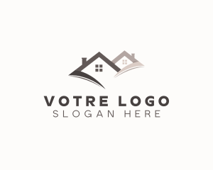 House Roof Architecture Logo