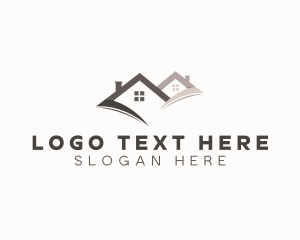 House Roof Architecture Logo