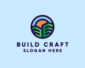 Construct - Sunrise Community Badge logo design