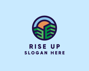 Sunrise Community Badge logo design