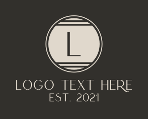 Photography Studio - Classic Boutique Letter logo design