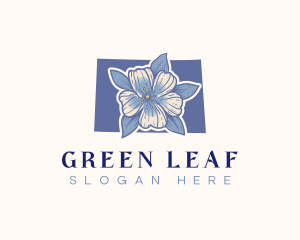 Colorado Flower Leaf logo design