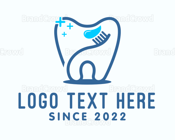 Dental Care Toothpaste Logo