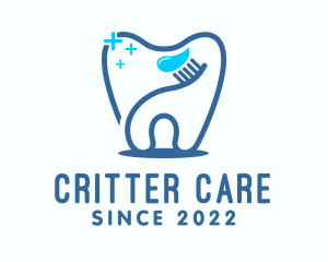 Dental Care Toothpaste  logo design