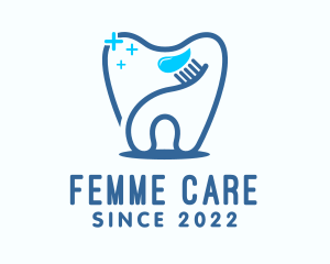 Dental Care Toothpaste  logo design