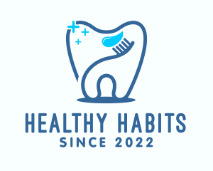 Dental Care Toothpaste  logo design