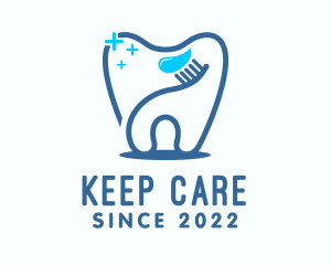 Dental Care Toothpaste  logo design