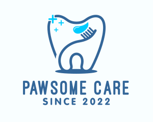 Dental Care Toothpaste  logo design