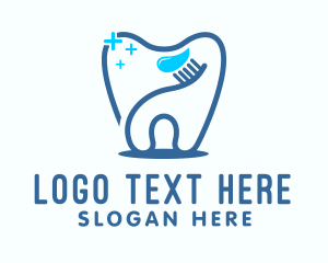 Dental Care Toothpaste  Logo