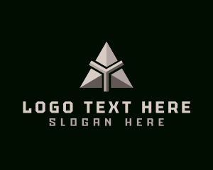 App - Industrial Technology Triangle logo design