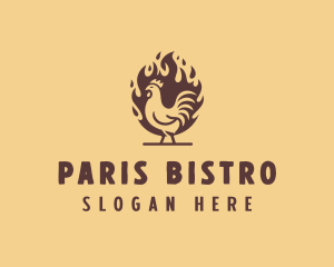 Grill Chicken Restaurant logo design