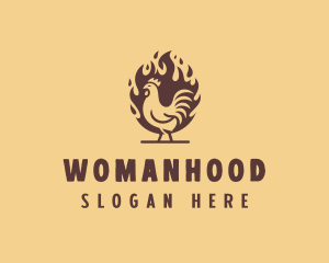 Roast - Grill Chicken Restaurant logo design