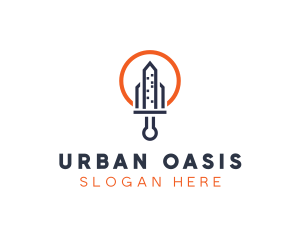 Urban - Urban City Sword logo design