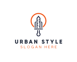 Urban - Urban City Sword logo design