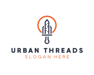 Urban City Sword  logo design