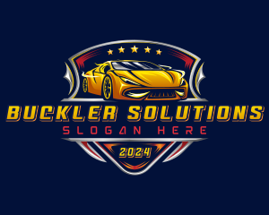 Car Racing Automotive logo design