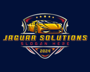 Car Racing Automotive logo design