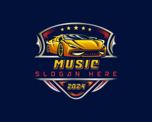Emblem - Car Racing Automotive logo design