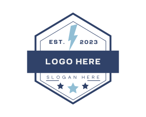 Sustainable - Power Electric Lightning logo design
