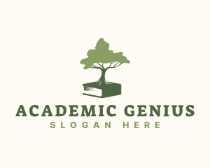 Professor - Book Tree Knowledge logo design