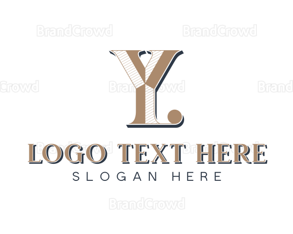 Elegant Luxury Brand Letter Y Logo