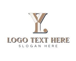 Cafe - Elegant Luxury Brand Letter Y logo design