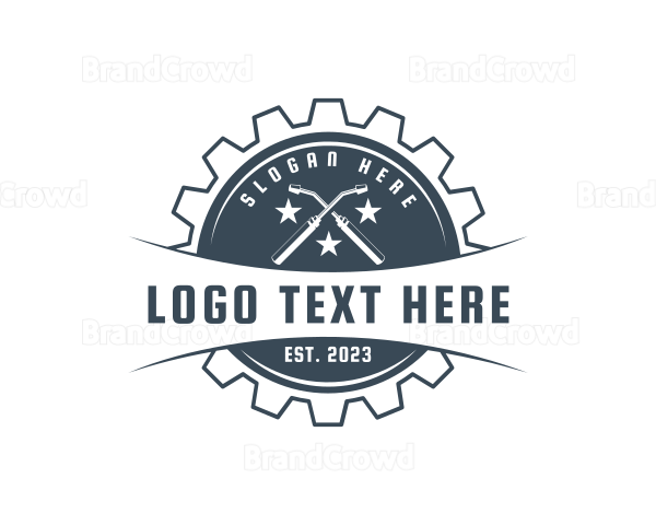 Fabrication Metalwork Machinist Logo