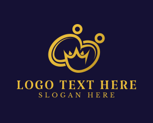 Expensive - Royal Ring Crown logo design