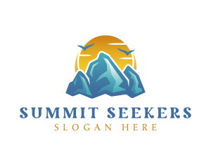 Sun Mountain Summit logo design