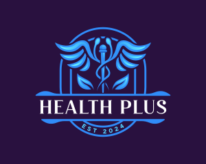 Pharmacy Medical Caduceus  logo design