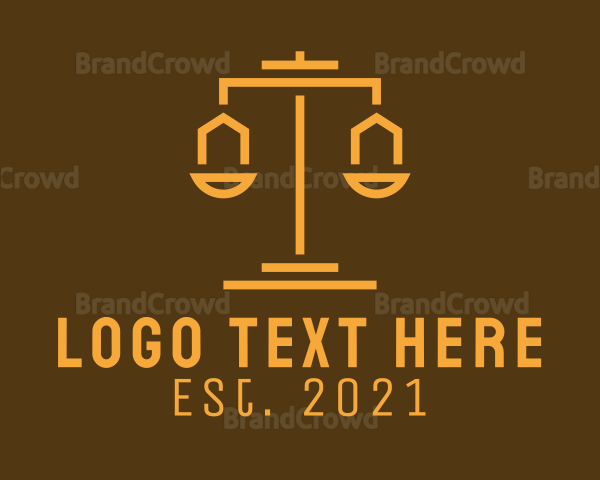 Gold Scale Law Firm Logo