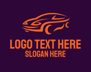 Automotive - Orange Automotive Car logo design