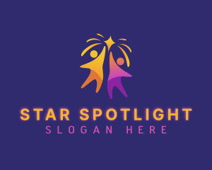 People Star Foundation logo design