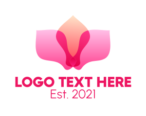 Massage - Lotus Yoga Wellness logo design