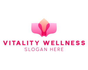 Lotus Yoga Wellness logo design