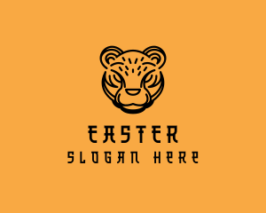 Clothing Store - Tiger Head Avatar logo design