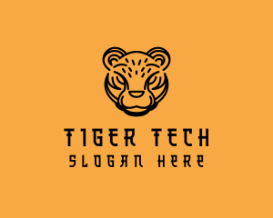 Tiger Head Avatar logo design