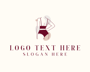 Lingerie - Women Fashion Bikini logo design